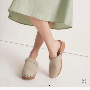 Madewell Cecily  clog in Nubuck